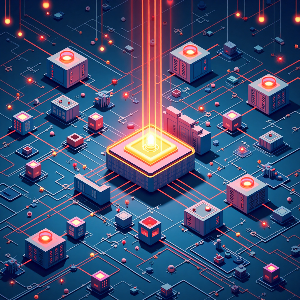 Math and coding illustration